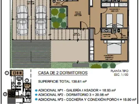 Casa en Venta con 2 cocheras