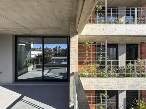 Departamento de 2 dormitorios con mega balcón y amenities