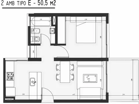 Departamento en Alquiler 2 años