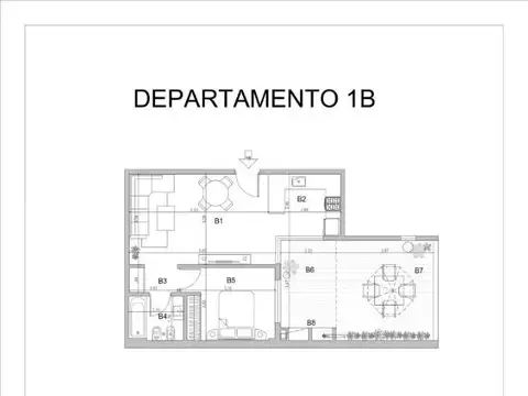 Departamento en Venta de 2 ambientes