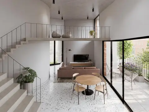 VENTA - Departamento Dúplex de 1 Dormitorio y escritorio con Balcón
