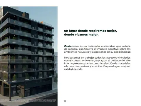Departamento en Venta de 2 dormitorios