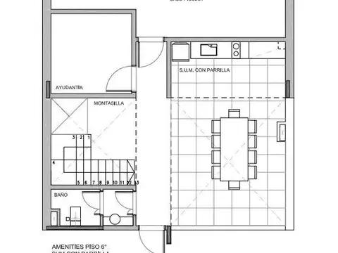 Departamento en Venta de 2 ambientes
