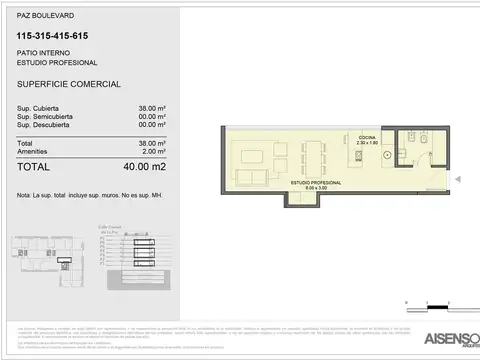 Departamento en Venta en Saavedra, USD 164.228