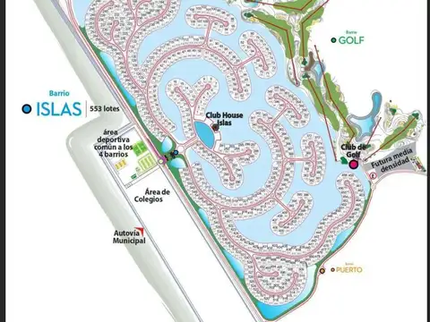 GNN. Lote interno en venta Barrio Islas - Canton