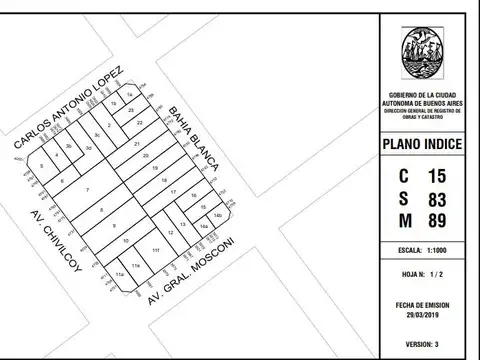 Terreno en Venta 8  mts Frente