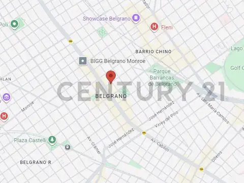 Terreno en Venta 17  mts Fondo