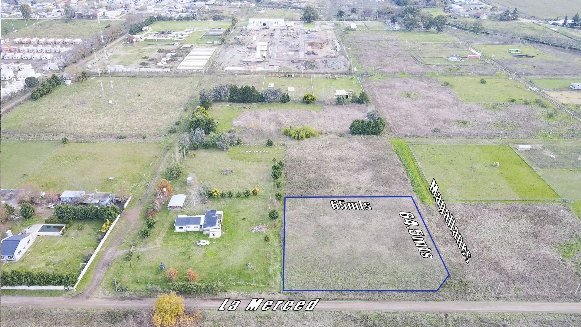 VENTA LOTE ESQUINA LA MERCED Y MAGALLANES TANDIL