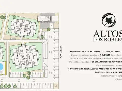 Altos Los Robles - T1 - PB 3 amb. + jardín