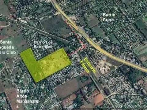 VENTA TERRENO 18 HAS EN FATIMA-PILAR-IDEAL DESARROLLOS INMOBILIARIOS-INVERSION