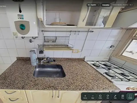 Departamento 3 ambientes con 1 baño