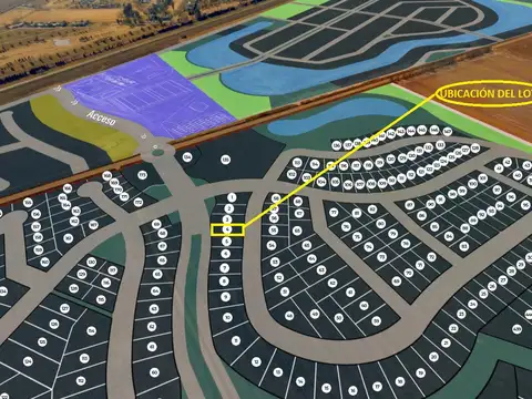 Terreno en cinco lagos Ibarlucea