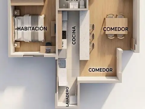 Departamento en Venta en Belgrano R, USD 320.000