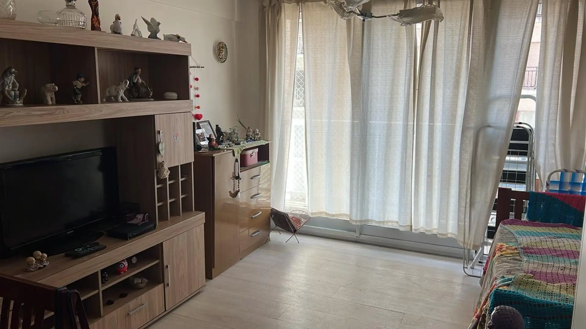 Depto 2 amb, 45m² con balcón y pileta — Punta Iglesia
