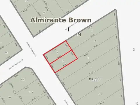 Terreno en Venta en Adrogue, USD 120.000