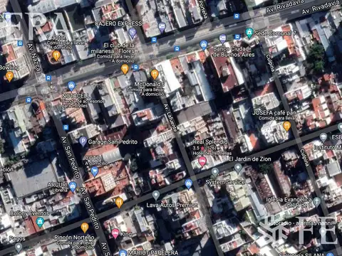 Venta de terreno de 535 m2 en Flores