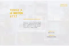 Tomas LeBreton 4700 - Entrega Febrero 2019