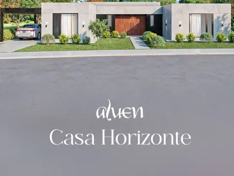 Casa 4 ambientes Aluen Barrio Privado