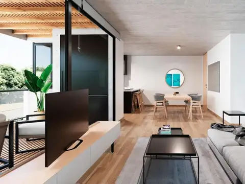 Venta departamento 3 dormitorios con jardín y  amenities. Piedra Negra,Fisherton