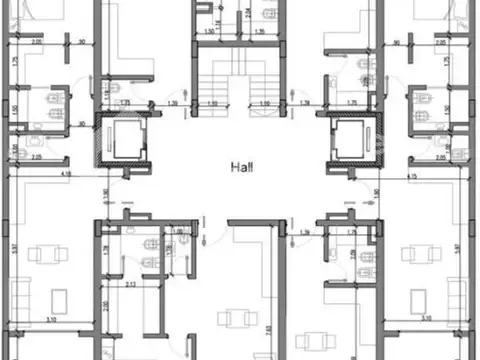 Departamento Monoambiente con 1 baño