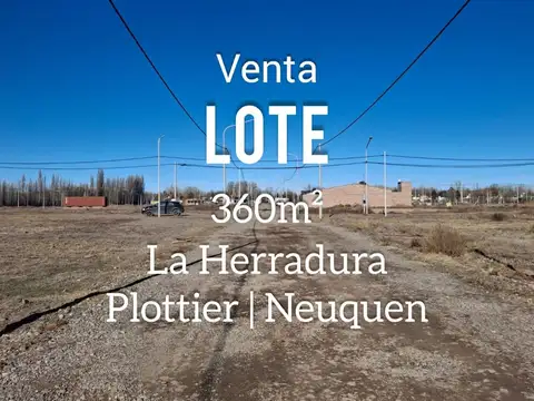 VENTA TERRENO EN LA HERRADURA DE LIMAY PLOTTIER