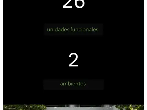 DEPARTAMENTO DOS AMBIENTES VILLA CRESPO ANTICIPO.