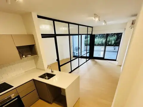 Exclusivo 2 ambientes con patio y full amenities