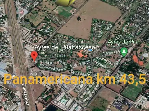 Terreno en Venta en Pilar, USD 110.000