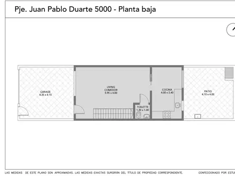 Departamento en Venta con 1 cocheras