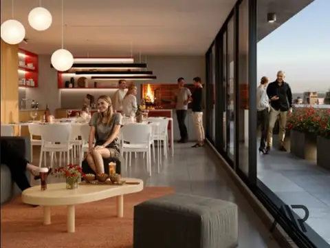 Departamento Monoambiente con 1 baño