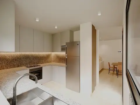 Depto Tipo Casa 3 ambientes con 1 baño