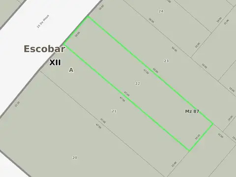 Excelente inmueble comercial sobre Av. 25 de Mayo