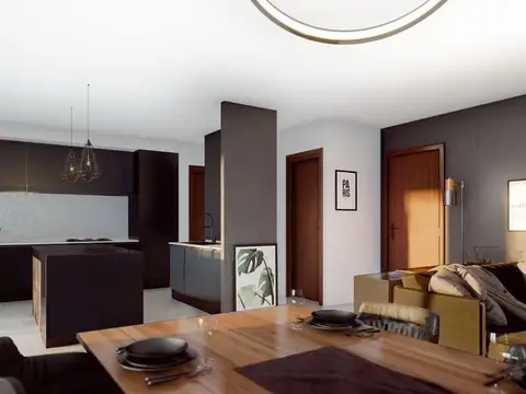 Departamento 3 ambientes con 2 baños