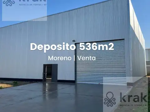 Venta galpon deposito en  Moreno Polo 24