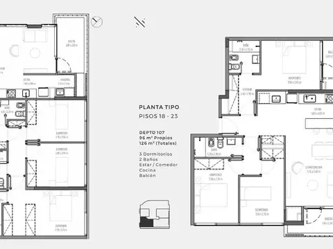 Departamento en Venta al Sudeste
