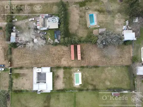 Terreno en Venta 100  mts Fondo