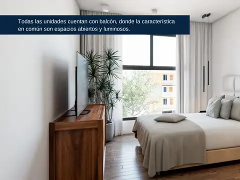 Departamento en Venta de 1 dormitorio