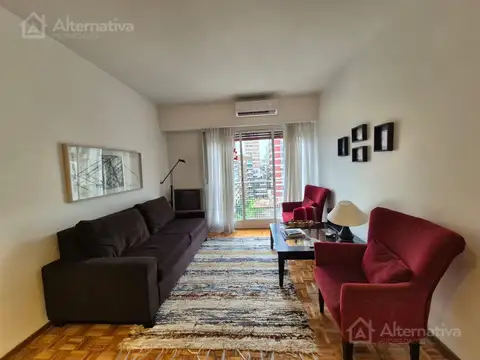 Departamento Alquiler Temporario Mensual Amoblado Colegiales 3 amb