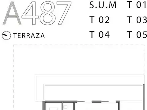 Departamento en Venta con 1 cocheras