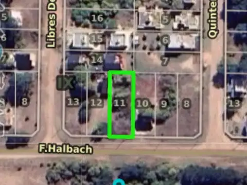 Av. Halbach  y Libres del Sur