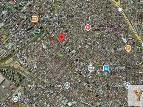 Avenida Mitre e/ Llorente y Dardo Rocha