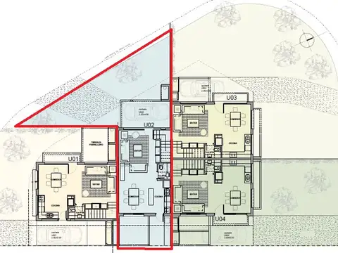 Casa 4 ambientes con 2 baños