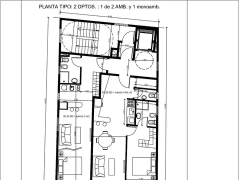 Departamento en Venta en San Cristobal, USD 95.000