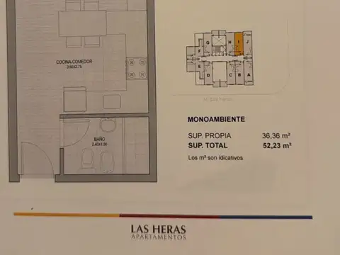 Departamento en Venta en Centro, USD 60.000