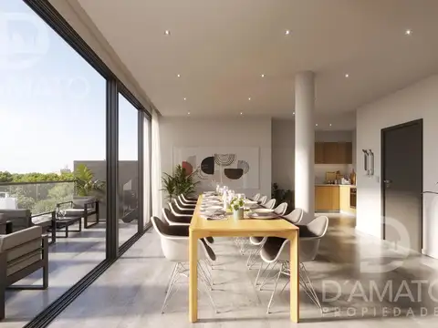 Departamento 2 ambientes con 1 baño