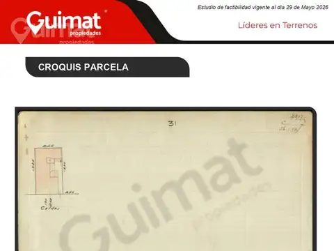 Terreno en Venta de 112,0 m2