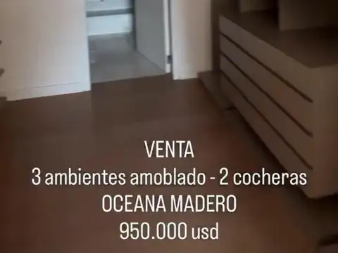 Departamento en Venta con 2 cocheras