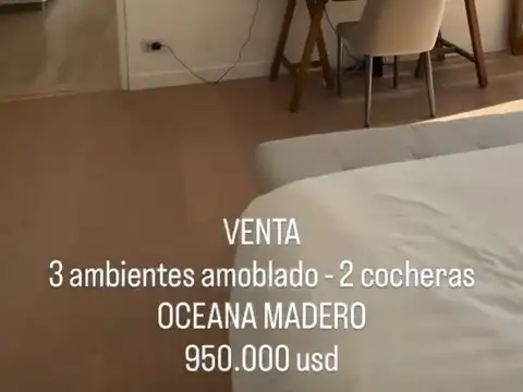 Departamento en Venta en Puerto Madero, USD 950.000