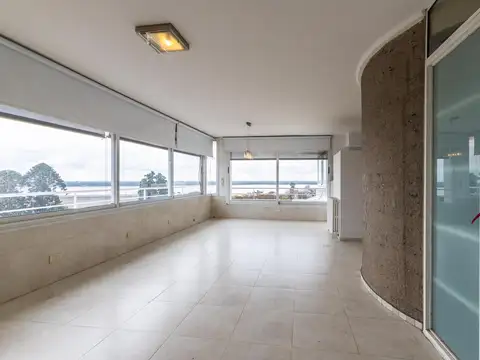 VENTA DEPARTAMENTO DOS DORMITORIOS Y COCHERA VISTA AL RIO PARRILLERO EXCLUSIVO