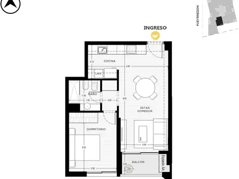 Departamento - Nuestra Señora de Lourdes